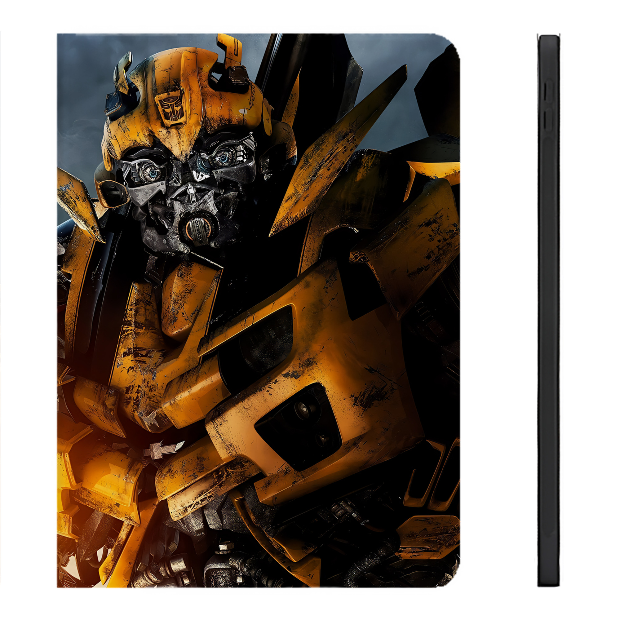 （画像用） Transformers トランスフォーマー IPadケース ペンホルダー付き ブックスタイルデザイン